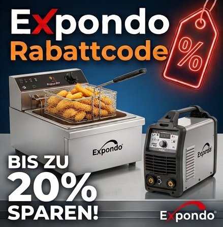 Profi-Bedarf und Gastronomie-Ausstattung: Expondo Rabattcode & Gutscheincode